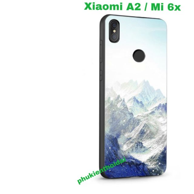 Ốp lưng Xiaomi Mi 6x / Mi A2 FREESHIP Từ 50k dẻo TPU in 3D cao cấp