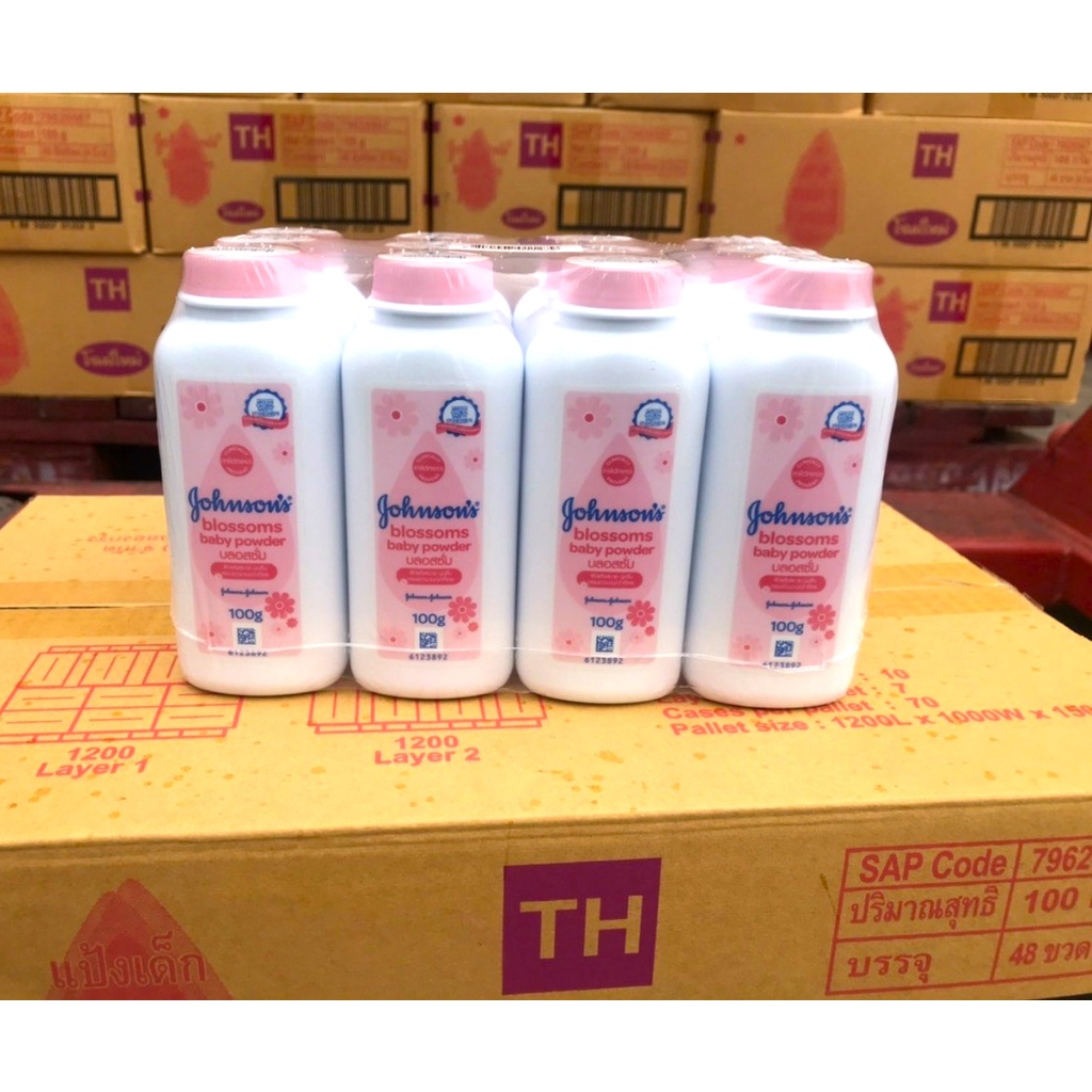 Phấn Rôm Johnson's Baby 100g-180g Thái Lan