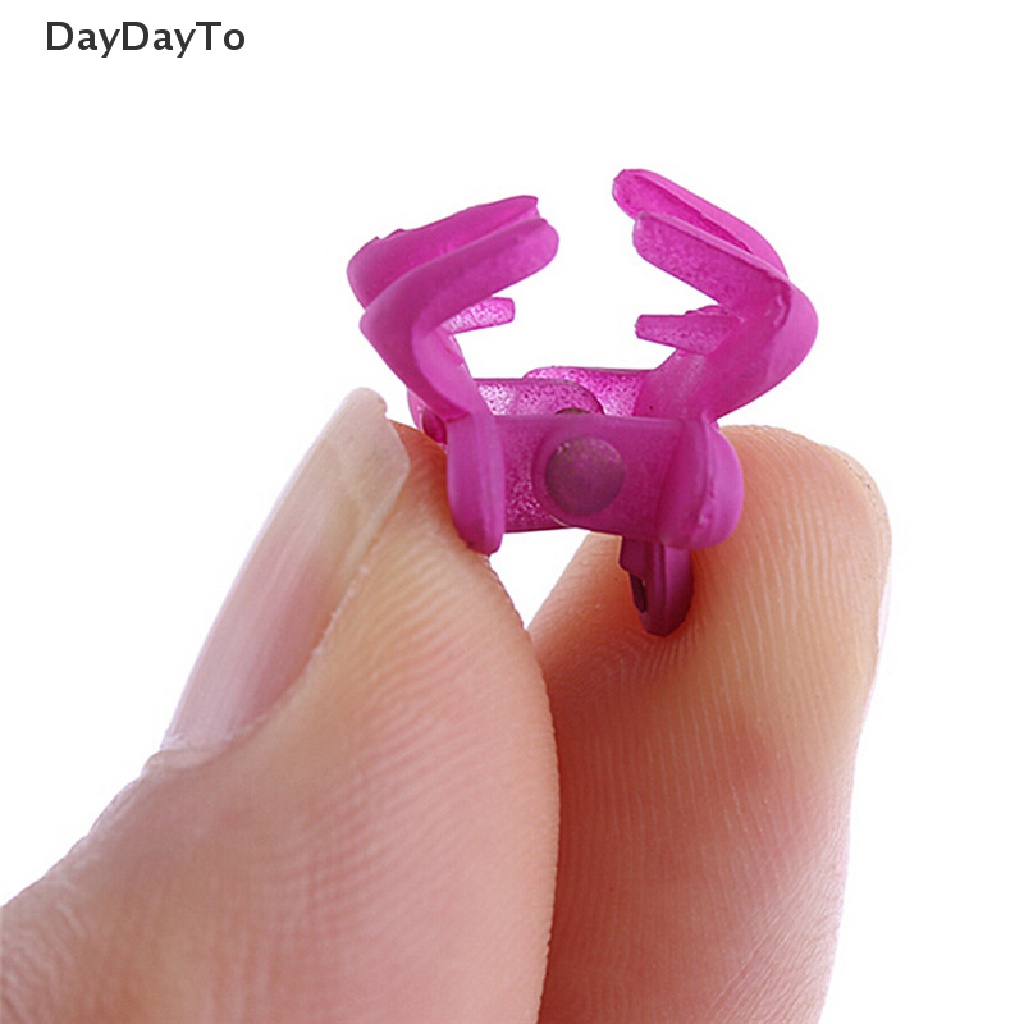 Set 30 Kẹp Tóc Càng Cua Đính Hoa Mini Nhiều Màu Cho Bé Gái