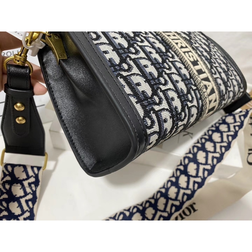 Dior_Túi đeo chéo phụ nữ Túi xách sang trọng bằng da PU Túi đeo chéo lớn