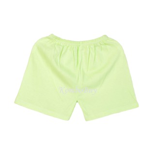 Combo 3-5 Quần đùi sơ sinh cotton nhiều màu dễ thương cho bé từ sơ sinh đến 11kg