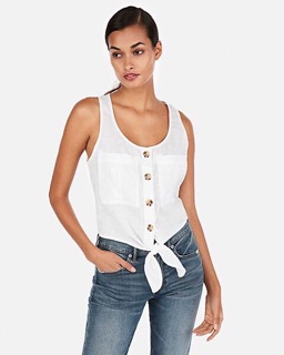 Áo kiểu linen Expss xuất xịn