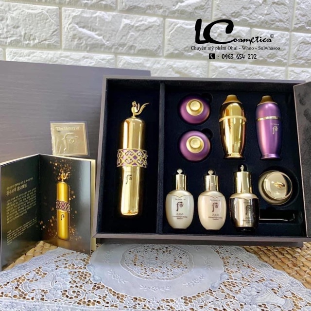 Tinh Chất Vàng Hoàn Lưu Cao Hwanyu Signature Ampoule The History of Whoo⚜️SIÊU VIP⚜️giải quyết tất cả các vấn đề của da