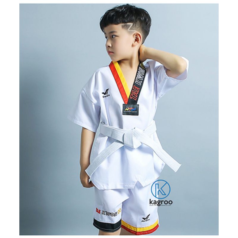 Võ Phục Ngắn Taekwondo - Đồ Mùa Hè Thoáng Mát