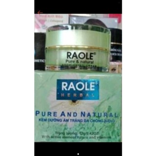 Kem raole dưỡng ẩm trắng da chống nắng 12g