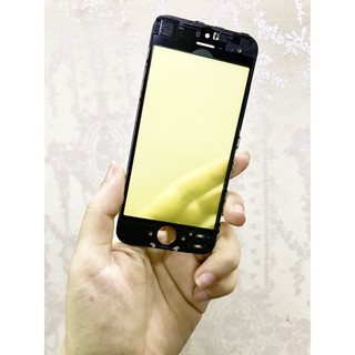 Kính liền ron seal xanh iPhone 5, 5S