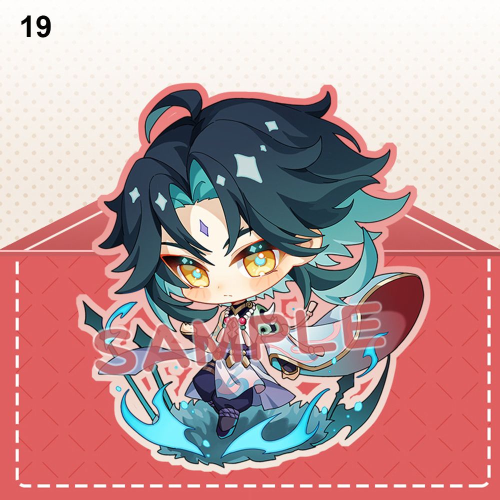 Móc Khóa Acrylic Hai Mặt Hình Nhân Vật Anime Mihan1