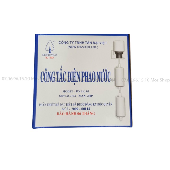 Công tắc điện phao nước Mos Shop