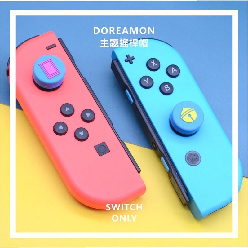 Bộ 4 núm bọc Doraemon cho Analog của Joy-Con - Nintendo Switch