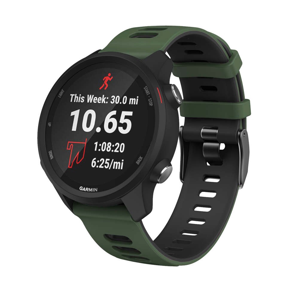 Dây Đeo Silicon Mềm Cho Đồng Hồ Thông Minh Garmin Forerunner 245 /245m / 645 / vivomove HR / vivoactive 3 20mm