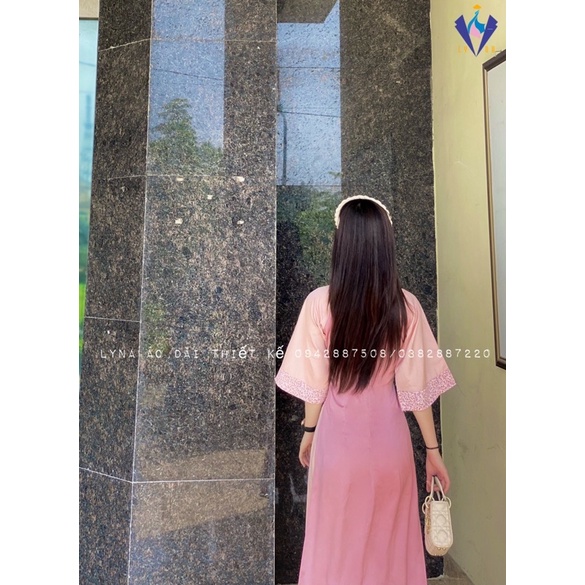 Áo dài cách Tân Hồng Ngọc, bộ sưu tập Bách Hoa Xuân, áo dài lụa mềm, đẹp, pha nét truyền thống và cách Tân hiện đại