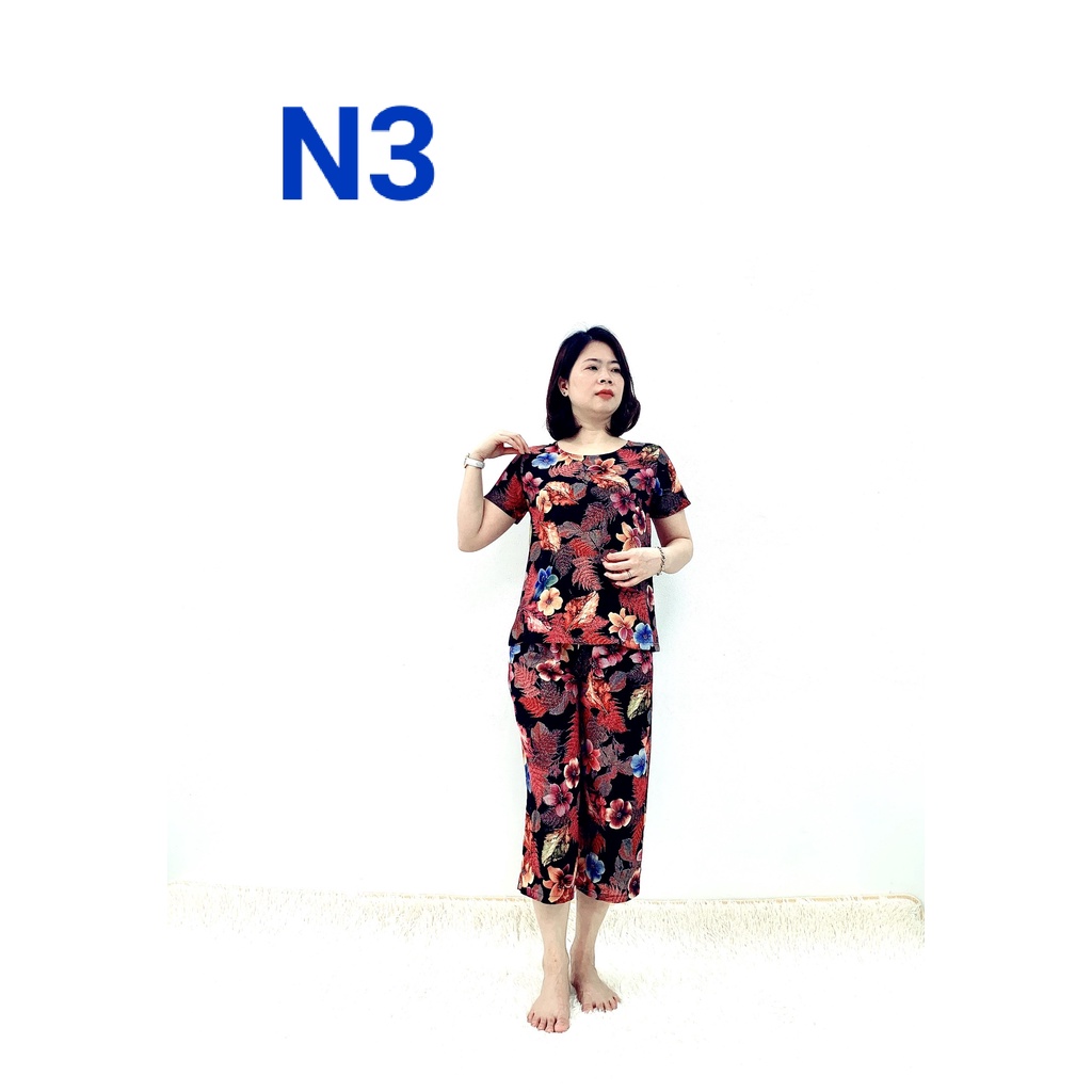 Quần Áo Trung Niên Nữ  Bộ Lanh Cao Cấp  Đã Qua Xử Lý Co  Đủ Size Từ 47 Tới 70kg Dành Cho Quý Bà - Laddy Store