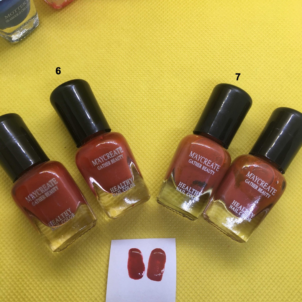 Chai sơn móng tay Maycreate Nail màu - BÁN LẺ 1 CHAI
