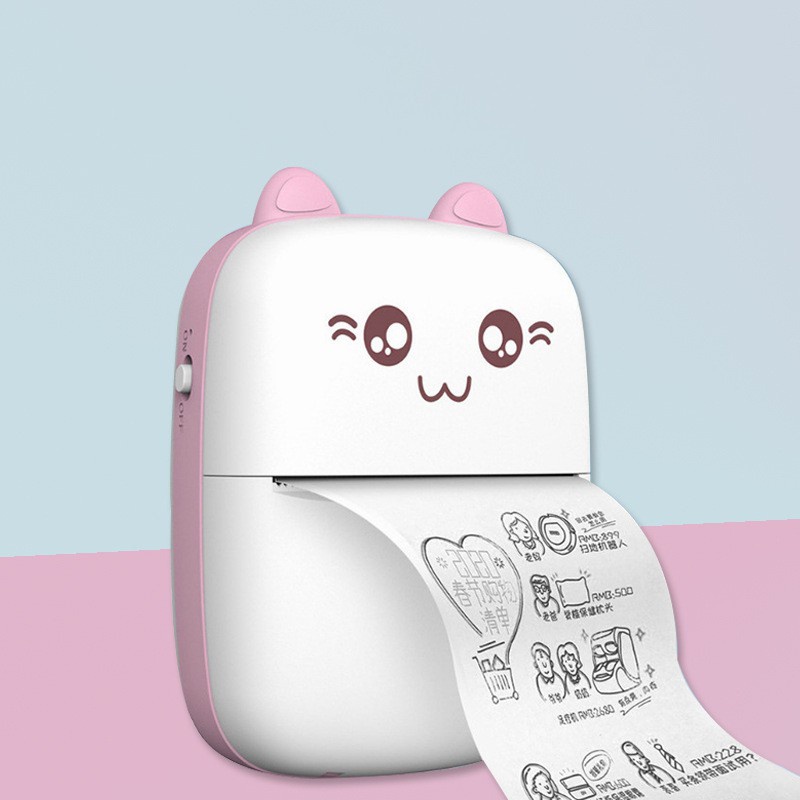 Giấy in dán cho máy in nhiệt mini cầm tay in bill cầm tay 57x30mm