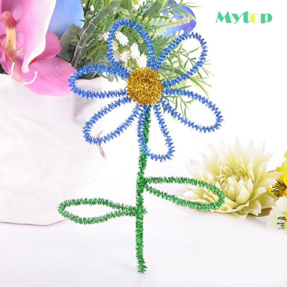 Set 100 Dây Kẽm Nhung Nhiều Màu Sắc Sáng Tạo Cho Bé | BigBuy360 - bigbuy360.vn