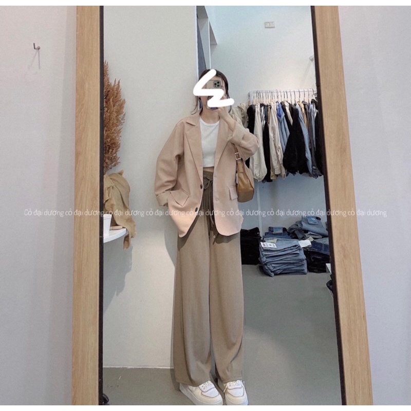 ÁO VEST/ BLAZER NỮ DÀI TAY 2 lớp Mao Mao Boutique