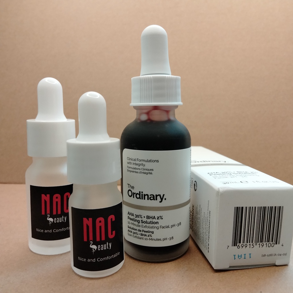 Tinh chất The Ordinary AHA 30% + BHA 2% Peeling Solution 30ml  - Peel da the ordinary - NAC beauty