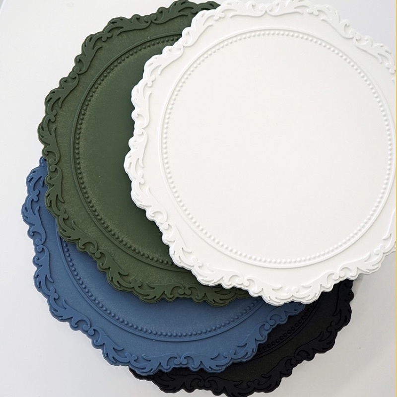 Đĩa ren Morandi cao cấp phương Tây