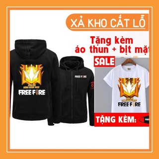 NEW- 🔥SALE SỐC🔥 Mua áo khoác Free Fire được tặng kèm áo thun  bịt mặt free fire đẹp giá siêu rẻ - MUA NGAY