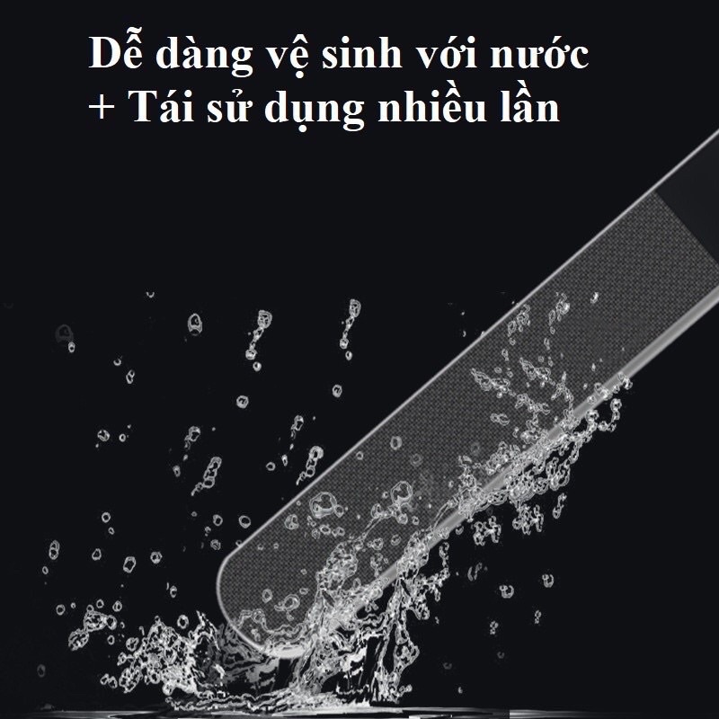 Dũa thuỷ tinh cao cấp trong suốt