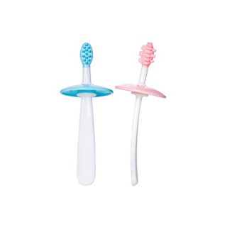 Bàn chải tập đánh răng matxa nướu Hồng UP4003NX