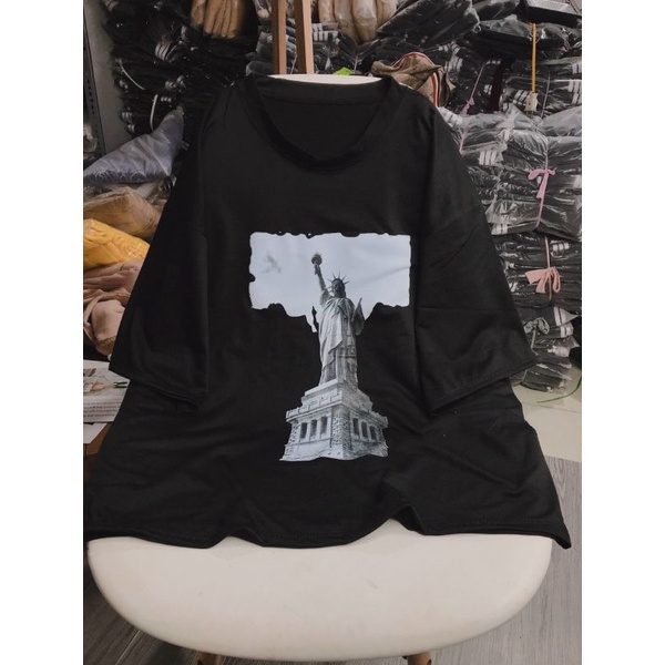 [RẺ VÔ ĐỐI]Áo Phông Tay Lỡ Unisex In Hình Tượng Nữ Thần 5D Siêu Nét, Áo Phông Form Rộng Nam Nữ (Kèm 2 Ảnh Thật Đầu Tiên)