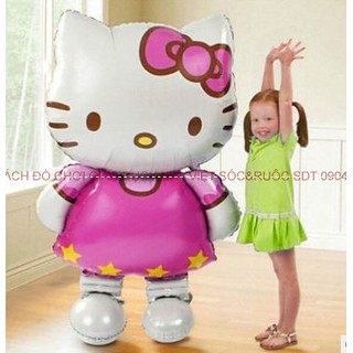 Bóng bay hình mèo hello kitty cỡ to