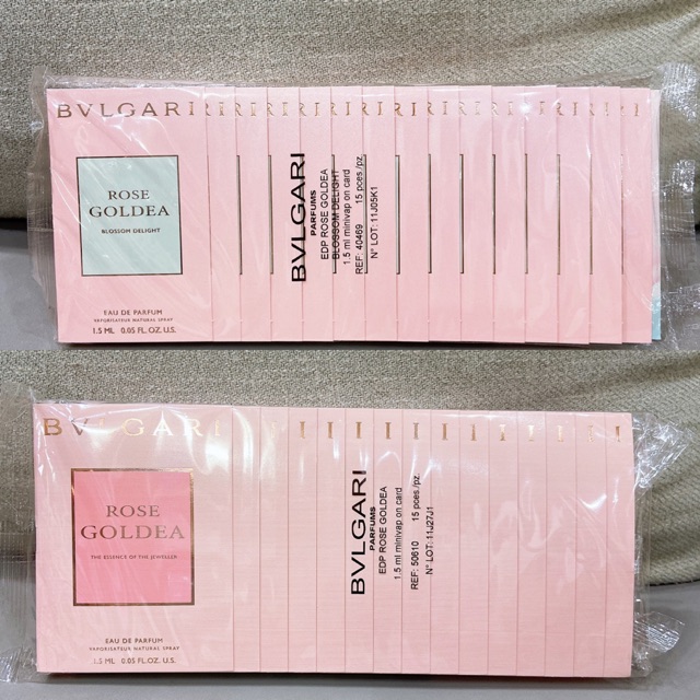 mẫu thử vial Bvlgari Rose Goldea