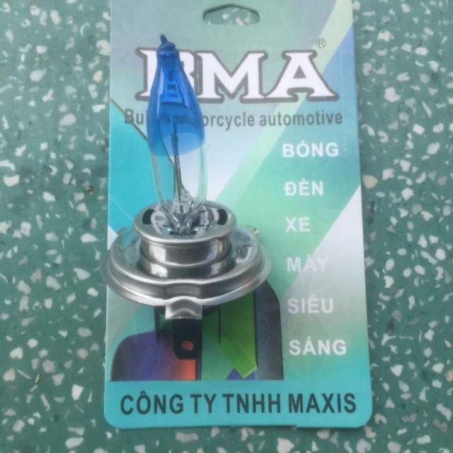 Bóng đèn 3 chân H4 siêu sáng gắn cho RS, neo, s110, sirius, exciter,...