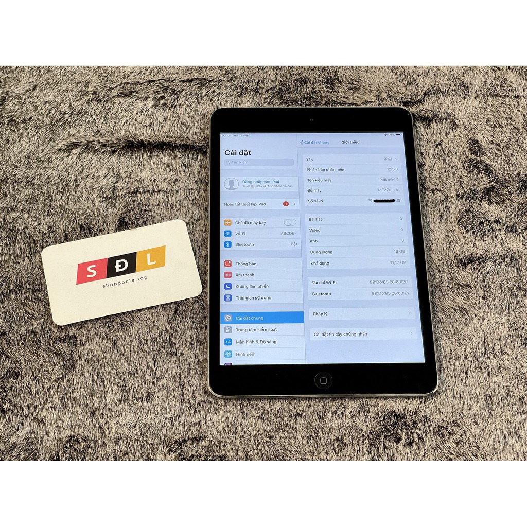 Máy tính bảng Apple iPad mini 2 16GB WIFI | BigBuy360 - bigbuy360.vn