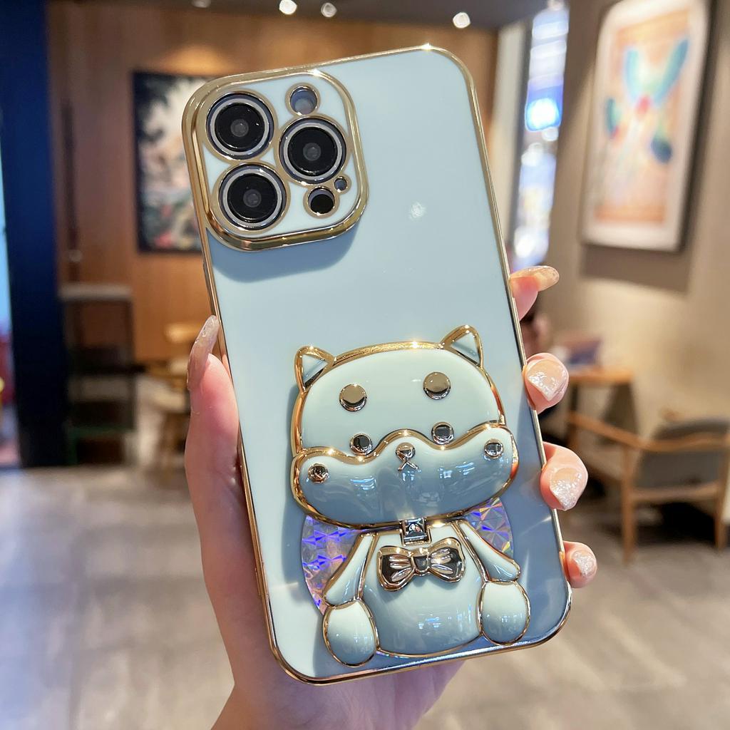 Ốp Điện Thoại 6d Có Gương Trang Điểm Cho iPhone 6 plus 6s plus 7 plus 8 plus xs max xr 11 pro max 12 pro max 13 pro max 14 plus 14 pro max