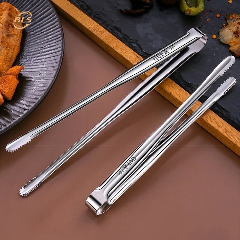 Kẹp gắp thức ăn bằng thép không gỉ cách nhiệt tiện dụng cho nhà bếp