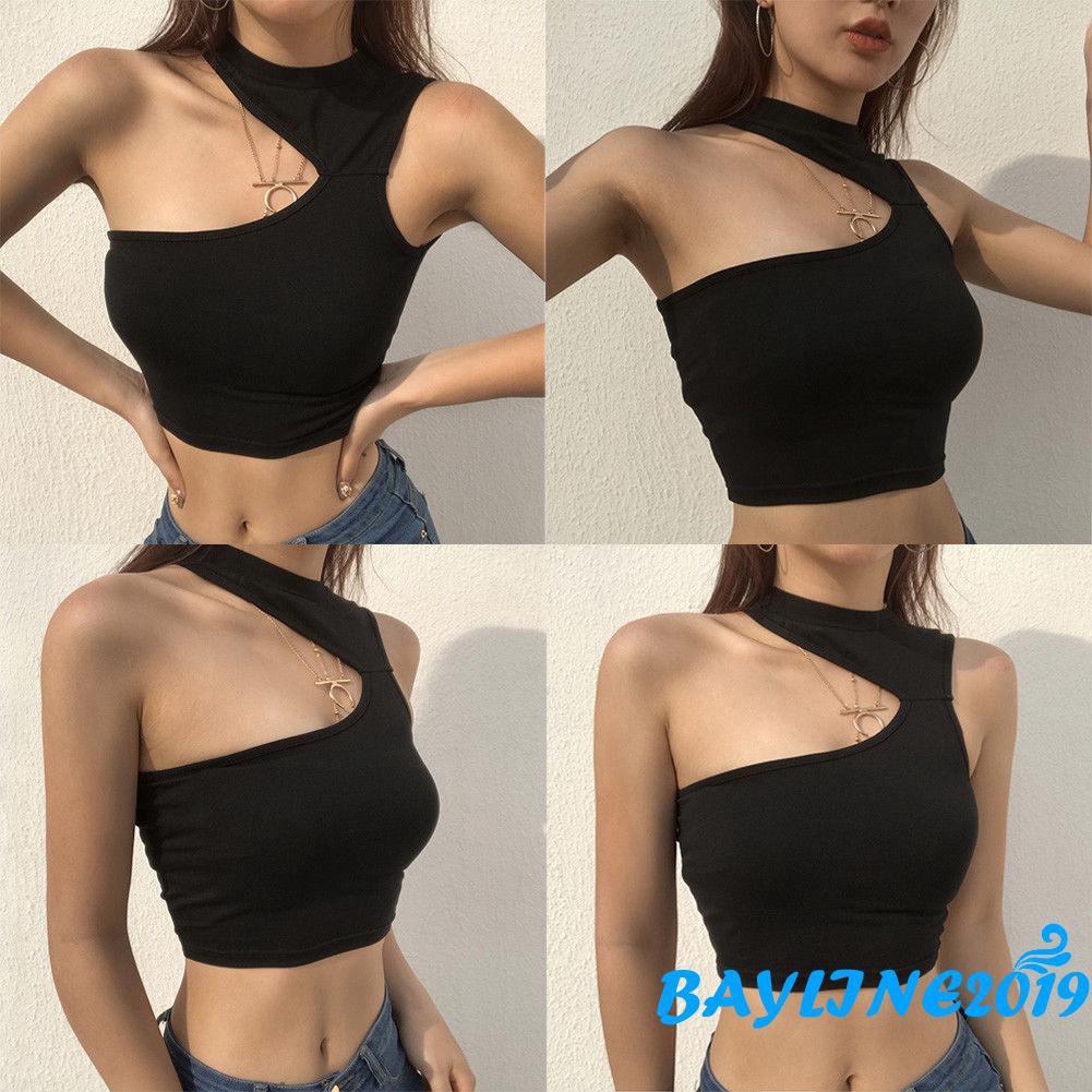 Áo lửng hai dây phong cách gợi cảm hợp thời trang cho nữ