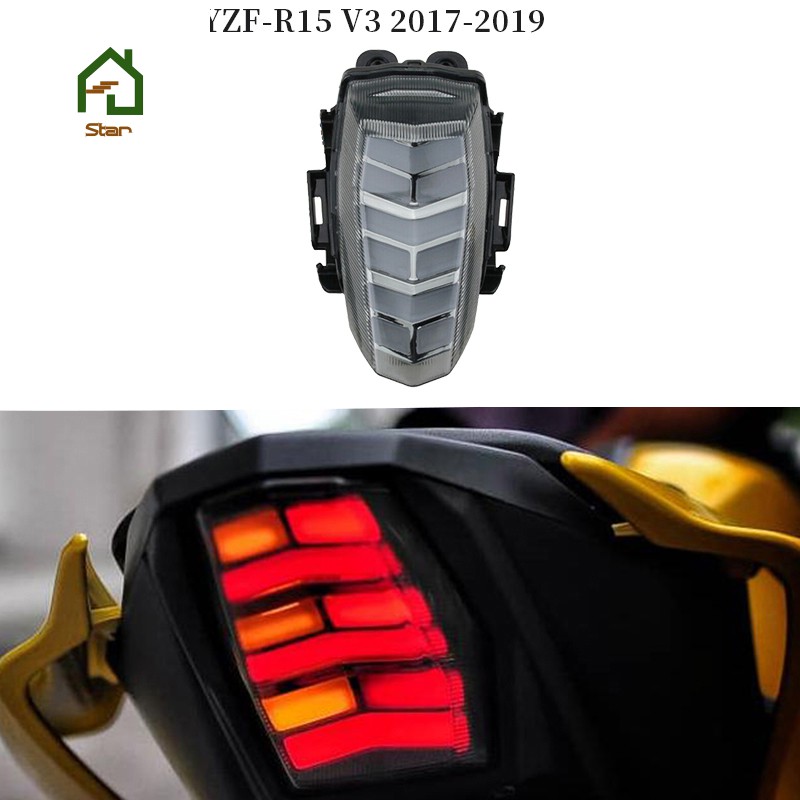 Đèn Led Gắn Đuôi Xe Mô Tô Yamaha Yzf-R15 V3 2018-2019