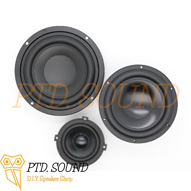 Bộ loa và cộng hưởng ARCHT ONE Sub 4,5 inch toàn dải 3 inch cộng hưởng 5 inch từ ptd sound