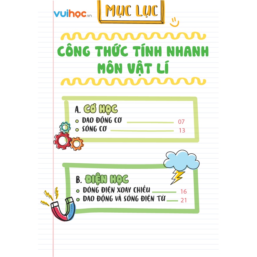 Sổ tay hack điểm môn Vật Lý - Mẹo tính nhanh Casio THPT- Quốc Gia