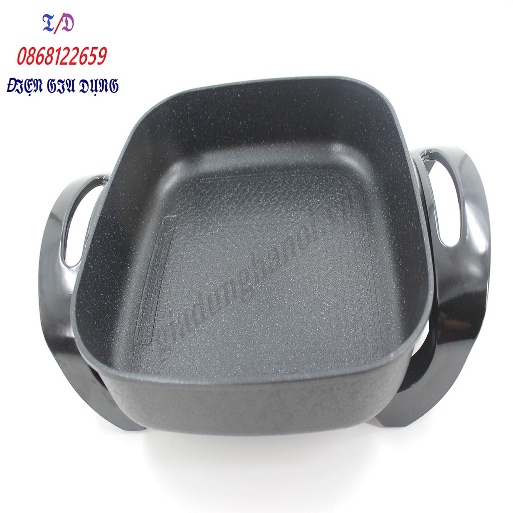 Chảo lẩu điện đa năng Holtashi TC2015 3F ( chảo đá)