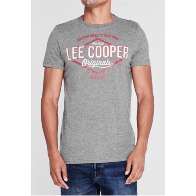 Áo thun nam không cổ hiệu Lee Cooper