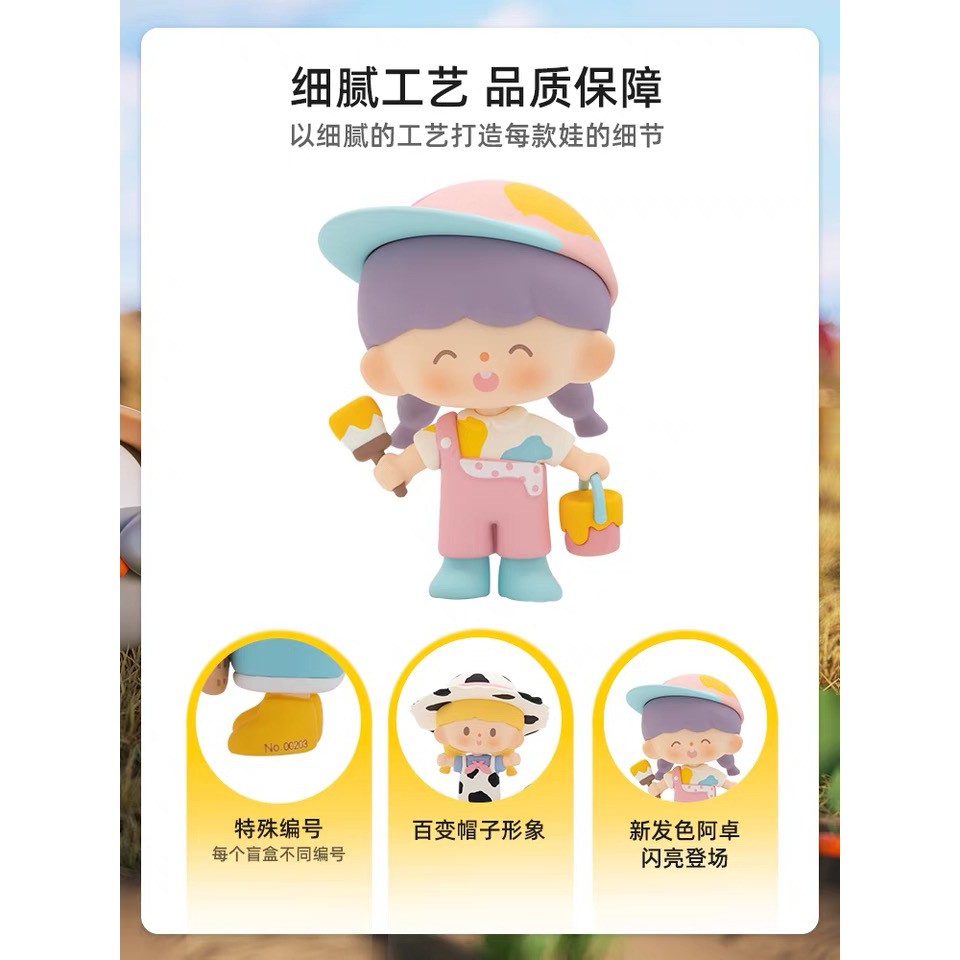 Zoton Ranch Journey Series Hộp Đựng Búp Bê Dễ Thương