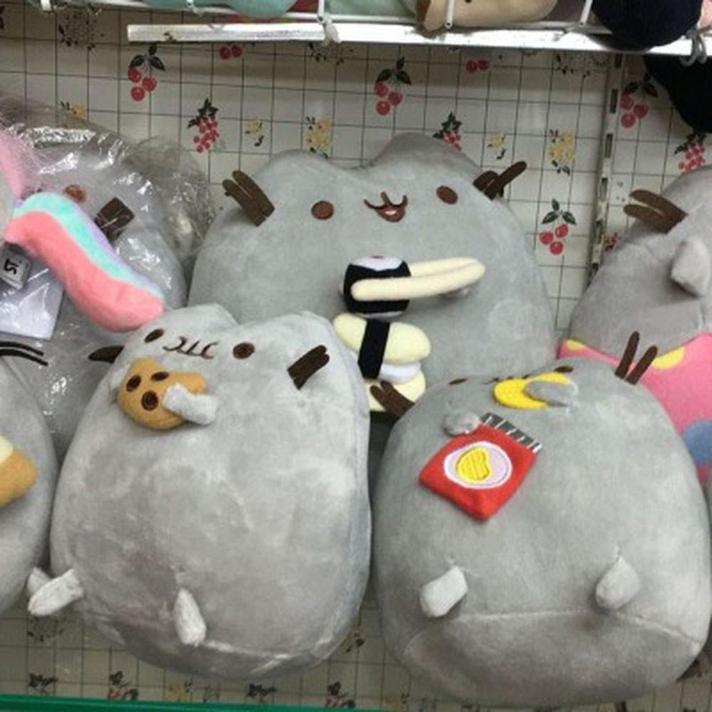 ANEMONE Mèo Nhồi Bông Hình Bánh Donut / Sushi / Bánh Quy Dễ Thương Độc Đáo Trang Trí Tiệc Cưới DIY