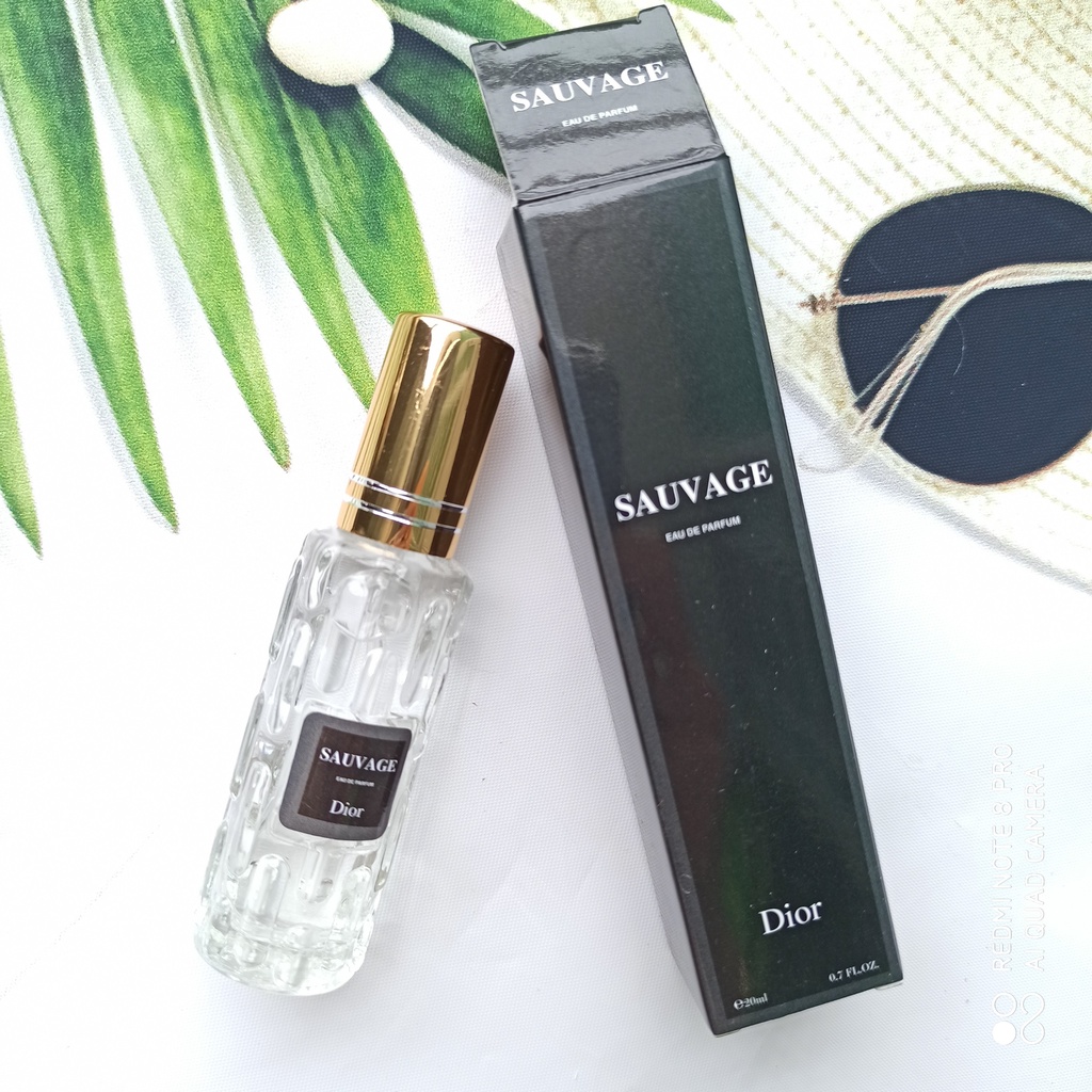 Nước Hoa Mini Nam Di_or Sau_vage dạng xịt chai 20ml mẫu 4d- Mùi hiện đại