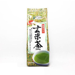 Trà xanh gạo lứt Kunitaro Nhật gói 200g