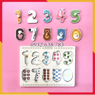 Bảng ghép số bằng gỗ Hàn Quốc - Goryeo Baby