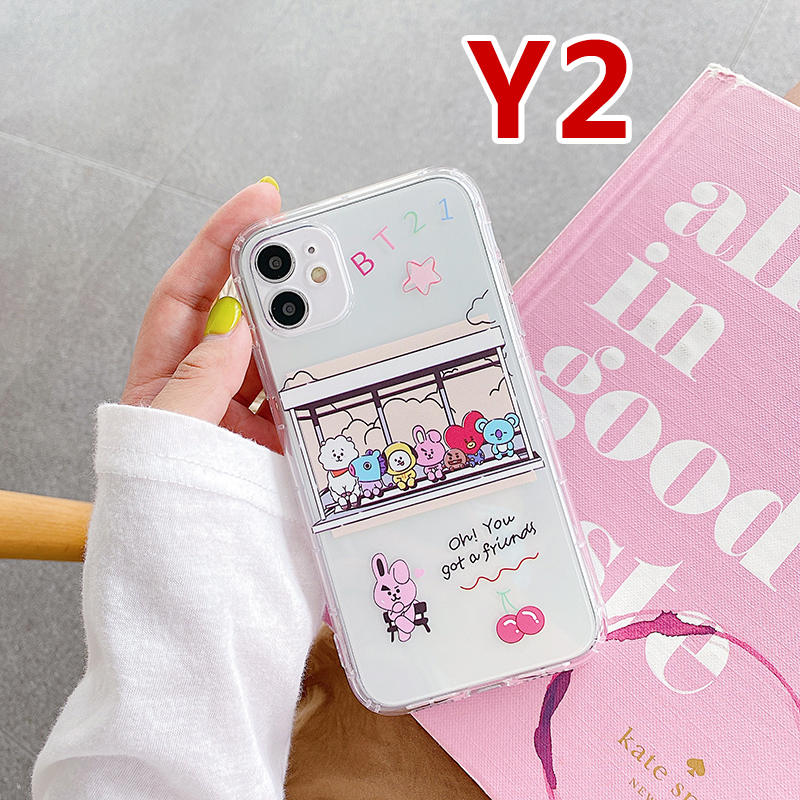 Ốp Điện Thoại Mềm BTS BT21 Cho Samsung A42 5g A12 M51 A02S A21S A71 A51 A70 A50 A50S A30S A30 A20 A10 A7 2018 J7 Prime | BigBuy360 - bigbuy360.vn