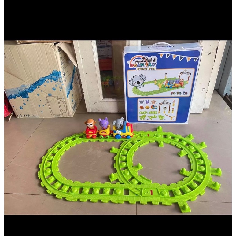 Đoàn tàu dùng pin cho bé- hkm enfa