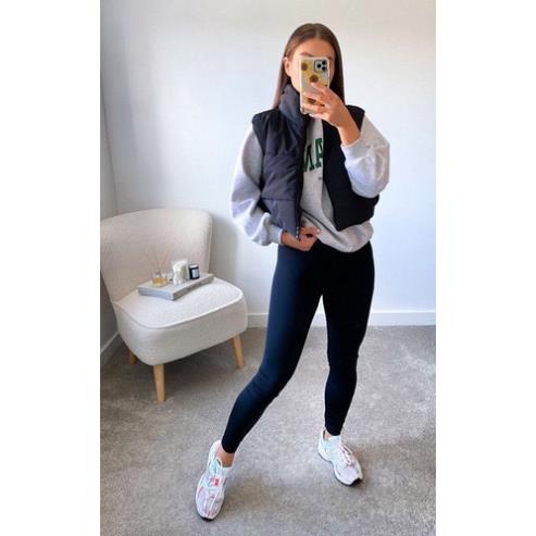 Áo phao Gile dáng ngắn croptop hottrend 2023