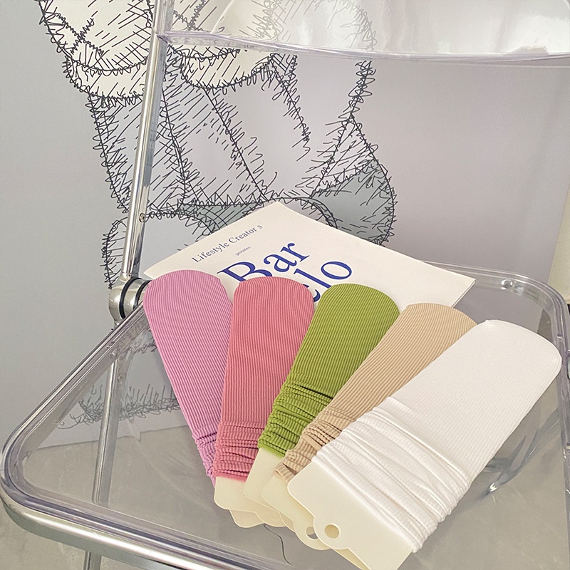 Tất vớ nữ nam cao cổ dài trắng dễ thương hàn quốc đẹp TAGU chân thấp nhún đủ màu trơn đen, đỏ, vàng, xám, xanh