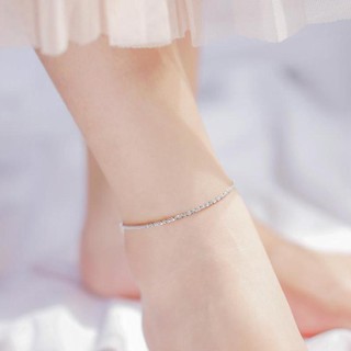 Lắc Chân Mạ Bạc 925 Thời Trang Cho Nữ