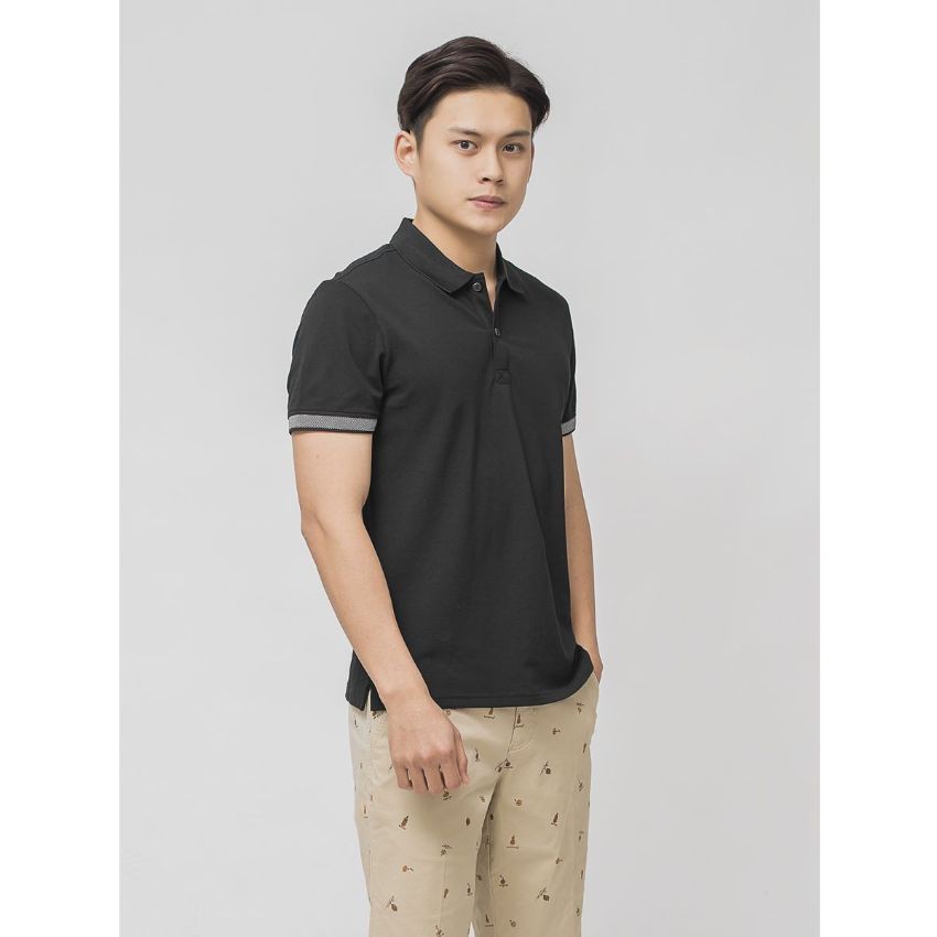 Áo phông Polo ngắn tay nam Aristino 🌟 CHÍNH HÃNG – SALE 🌟 APS057S9 chất liệu cotton CVC, cao cấp