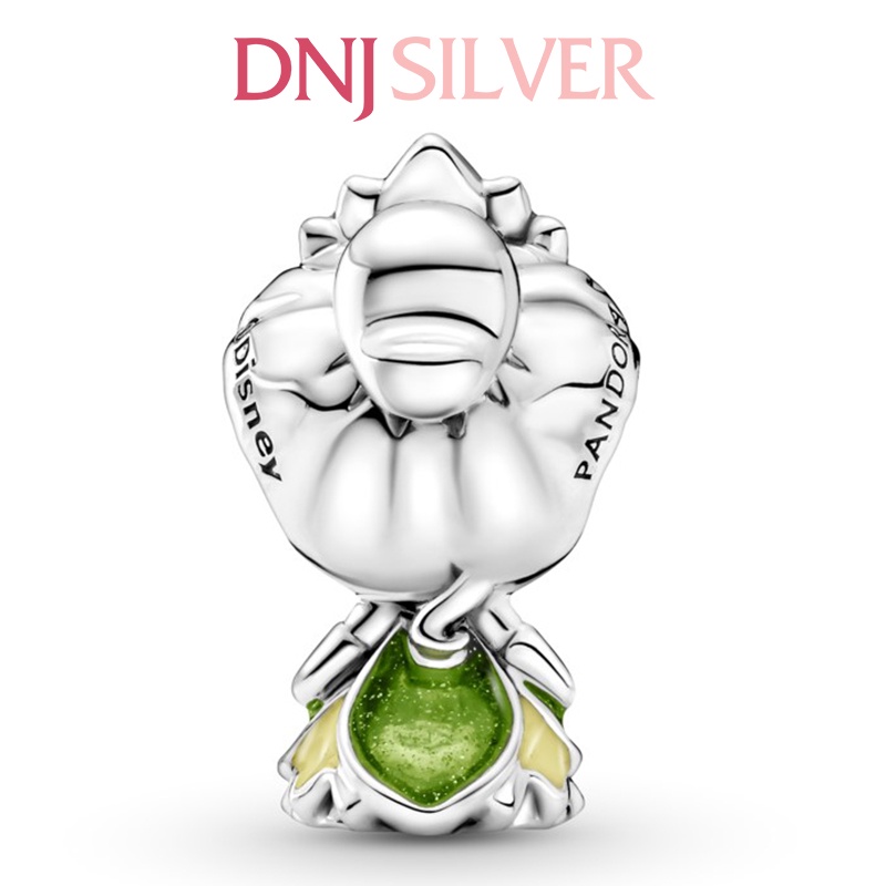 Charm bạc 925 cao cấp, hàng chuẩn bạc - Charm Disney Princess Tiana And The Frog thích hợp để mix vòng